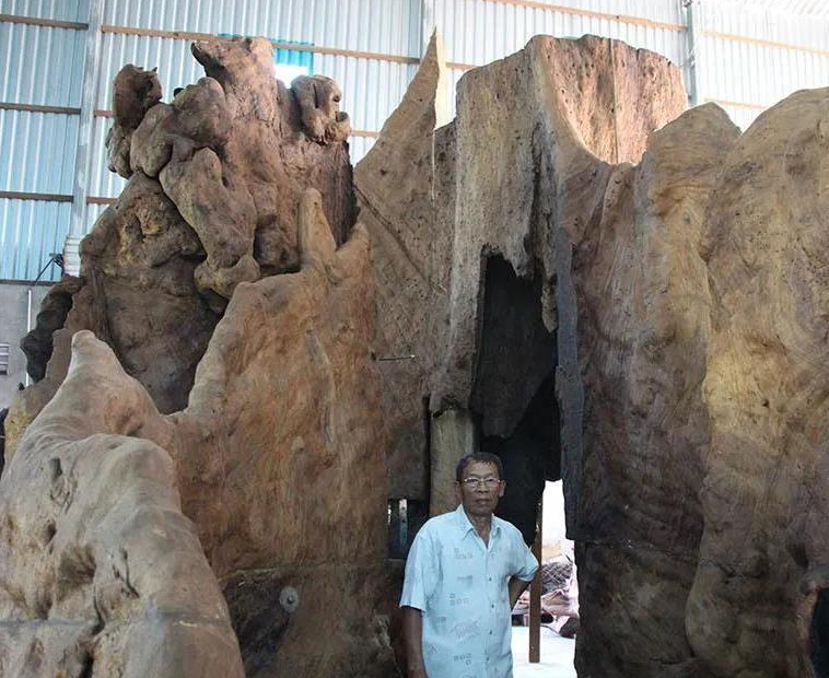 2014年,男子用1万块钱买树根做根雕,一年后有人出价千万都不卖