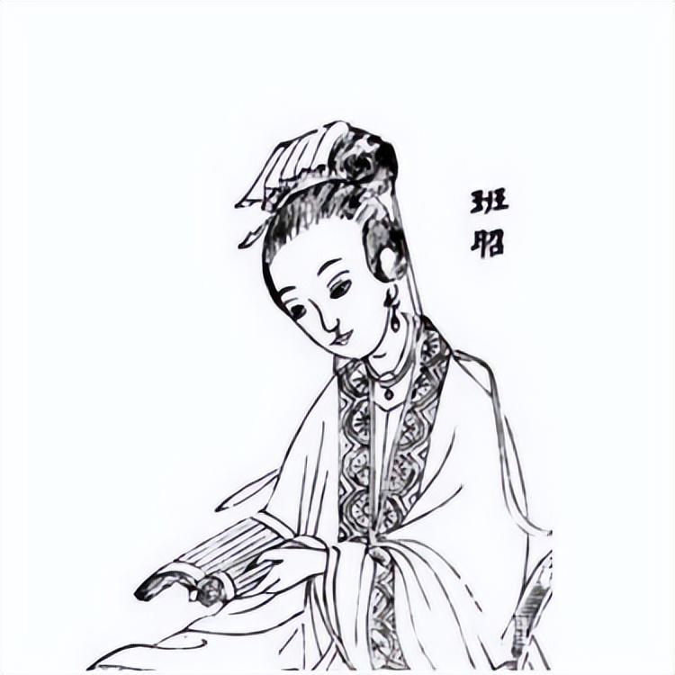 中国古代女子简笔画图片