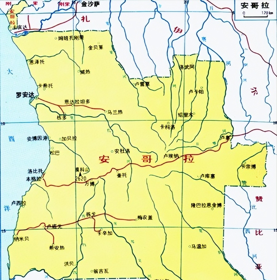在非洲安哥拉的奇妙邂逅