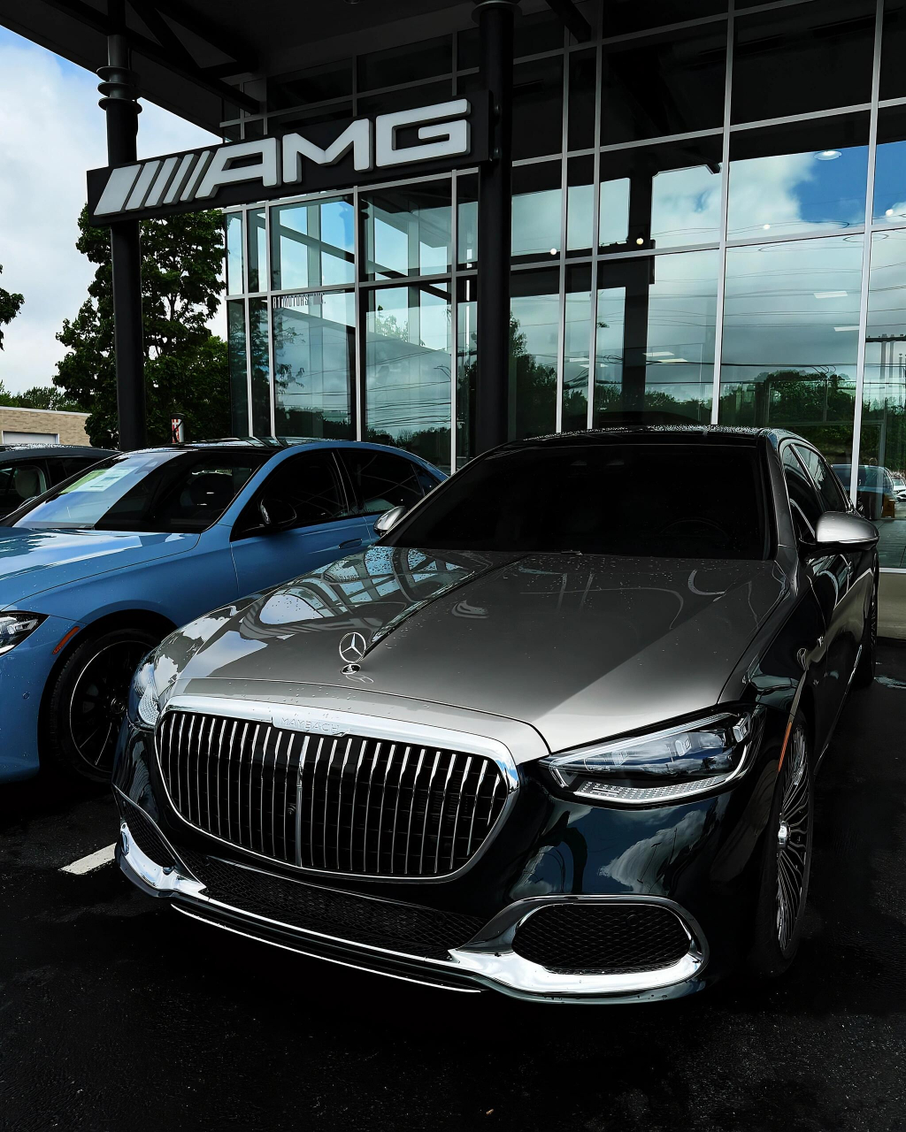 双拼色迈巴赫真的很难不爱,迈巴赫s680