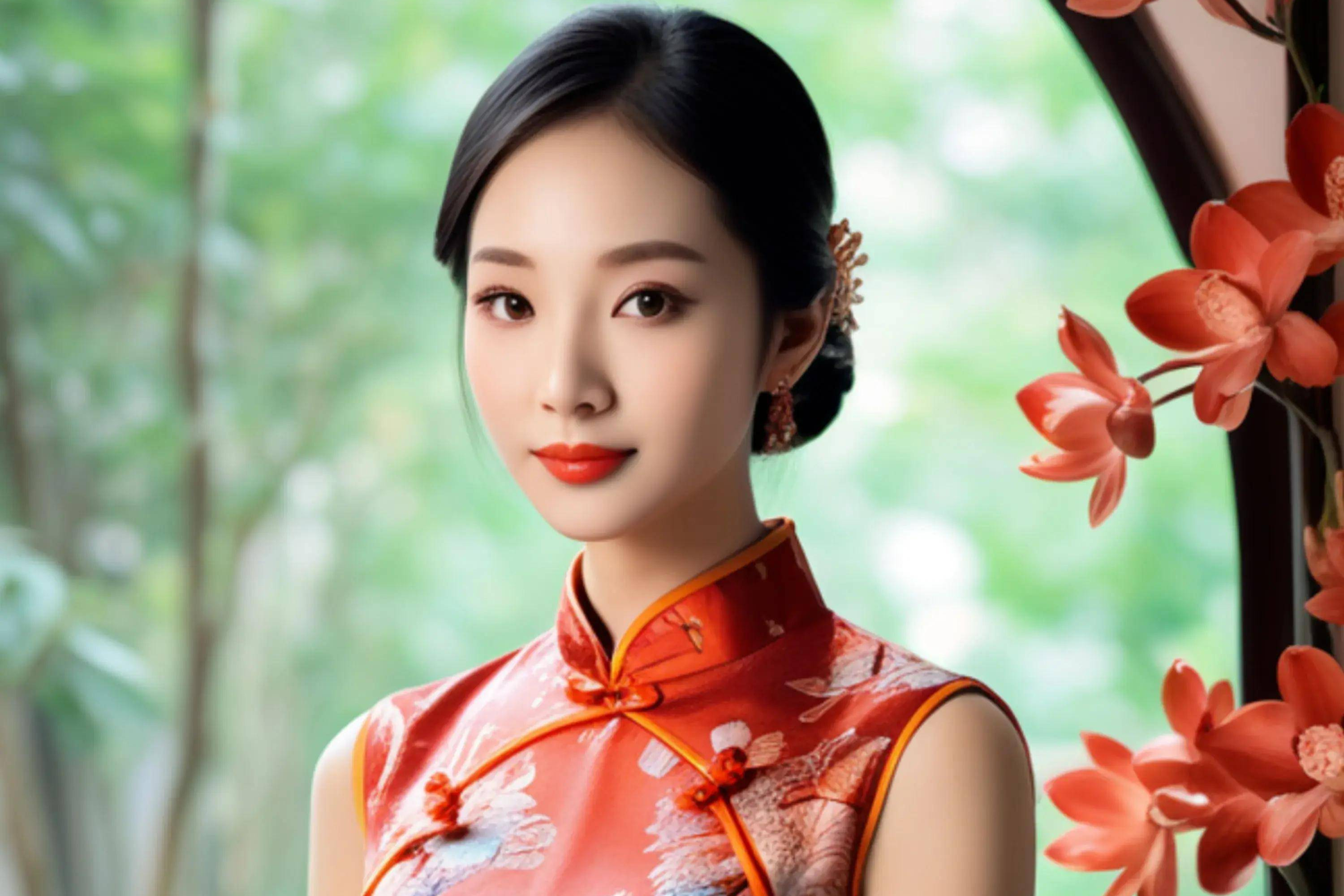 解锁旗袍发型搭配秘籍!