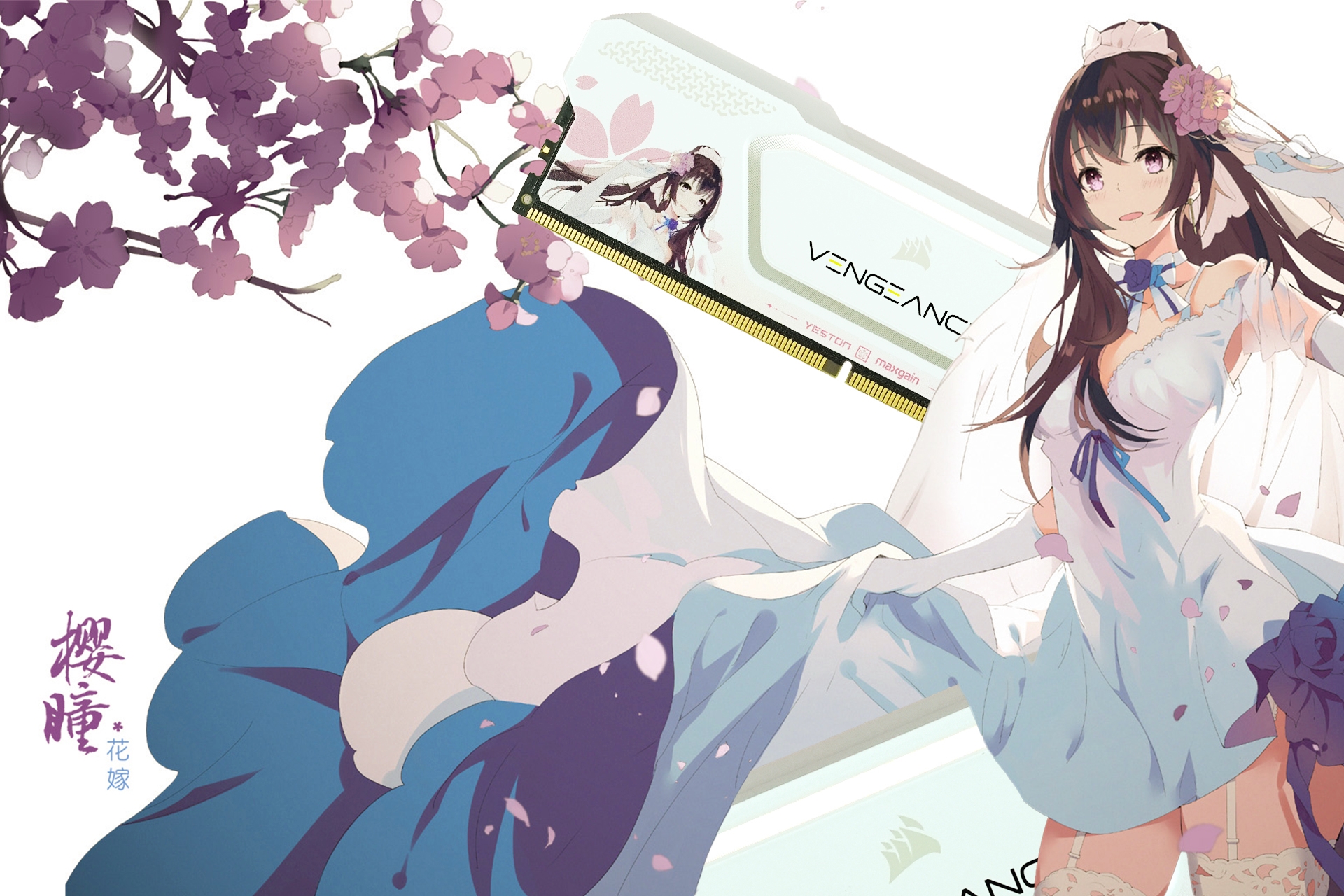 美商海盗船玩起了二次元!复仇者rgb sl樱瞳花嫁联名款内存体验