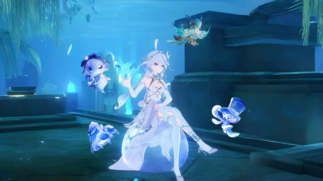 要后续版本不会有大的改动,那么真的就是上半克洛琳德和艾尔海森在上