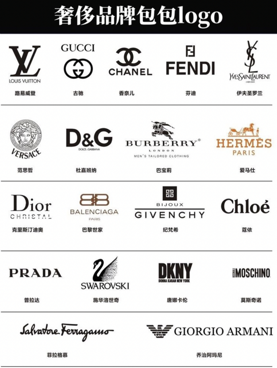 f开头的包包品牌logo图片