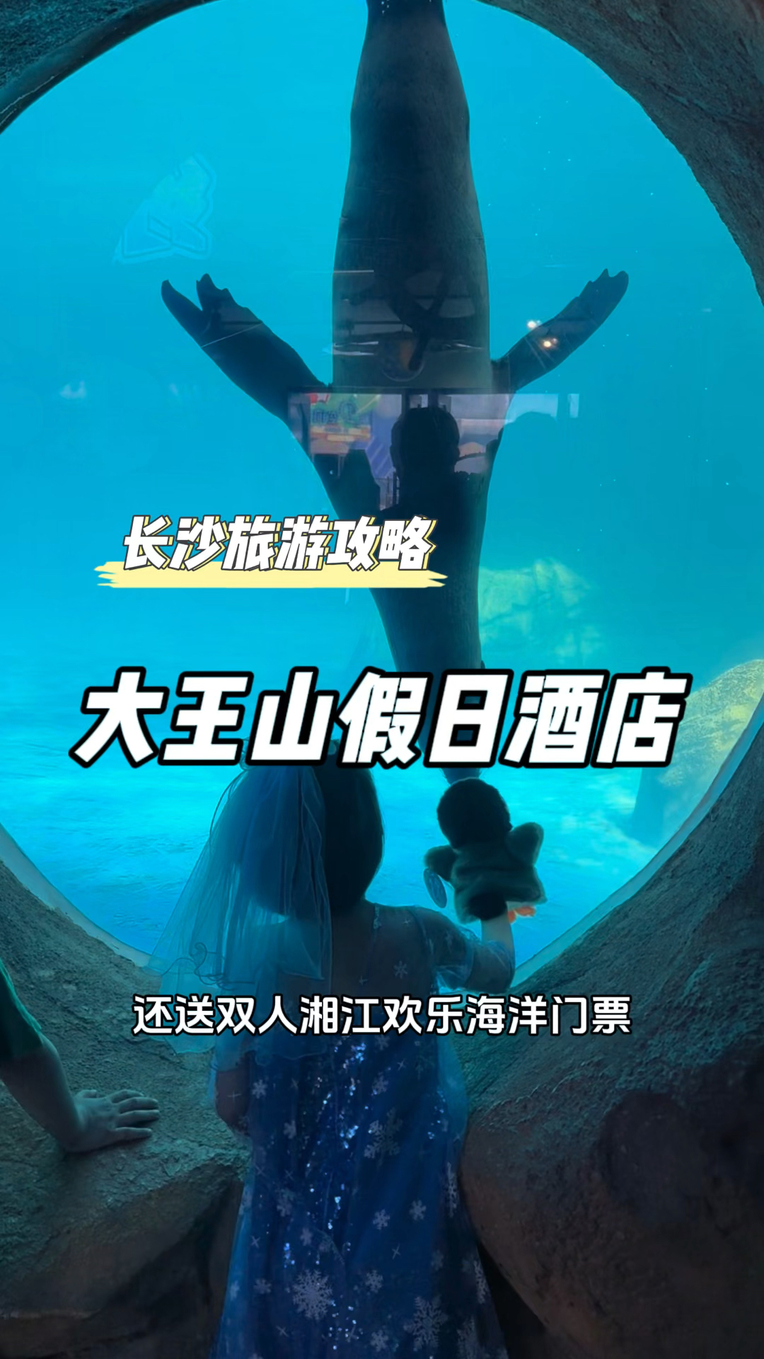 长沙周末两日游省钱攻略:住大王山假日酒店畅玩湘江欢乐海洋