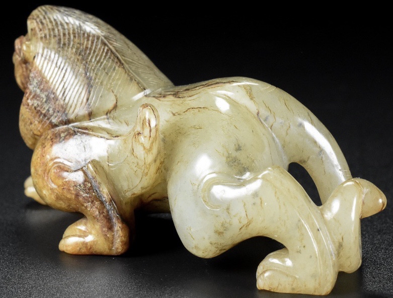 古玉老玉高古玉狮子