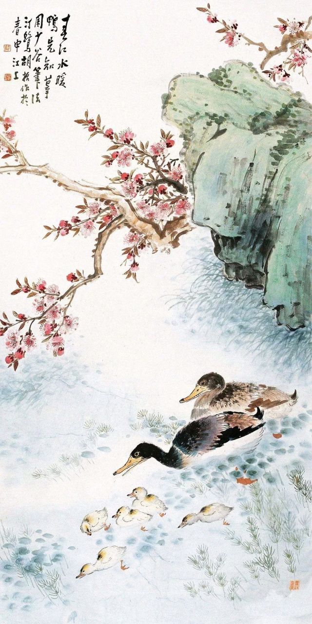 才气和名气都曾经高于齐白石,可惜英年早逝.王梦白花鸟作品欣赏.