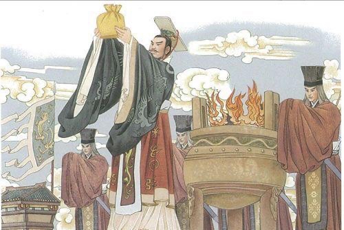 根据《史记·封禅书》解释,封禅即"登封报天,降禅除地".