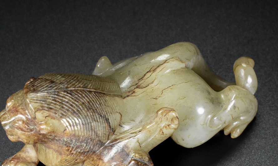 古玉老玉高古玉狮子