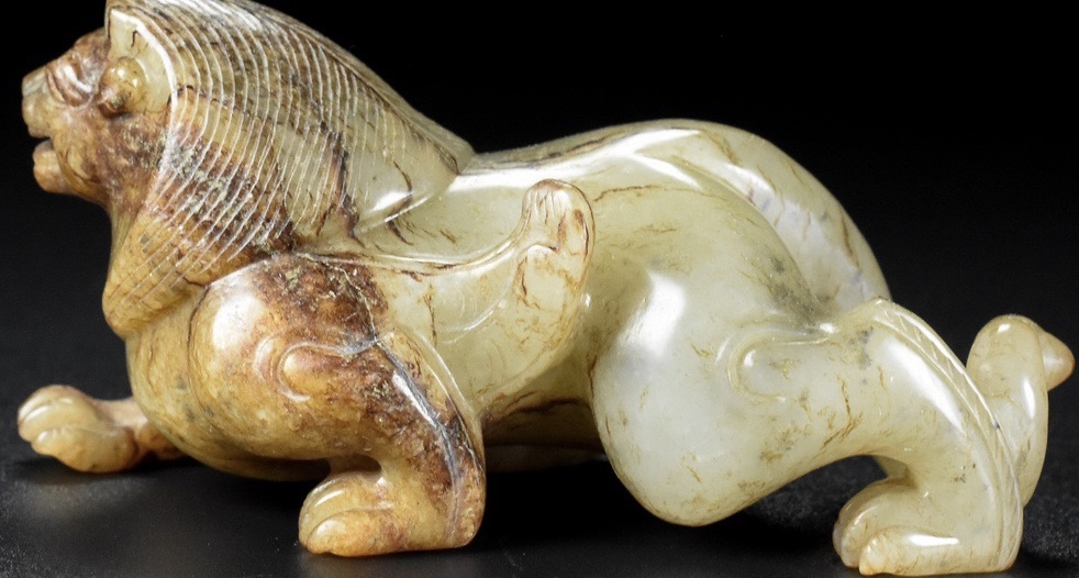 古玉老玉高古玉狮子