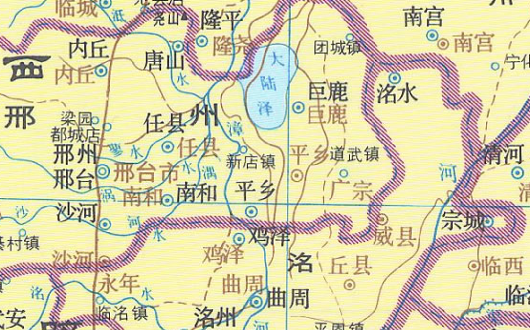 河北一县的县域形状类似智利,长宽比例极大,堪称全国最狭长的县