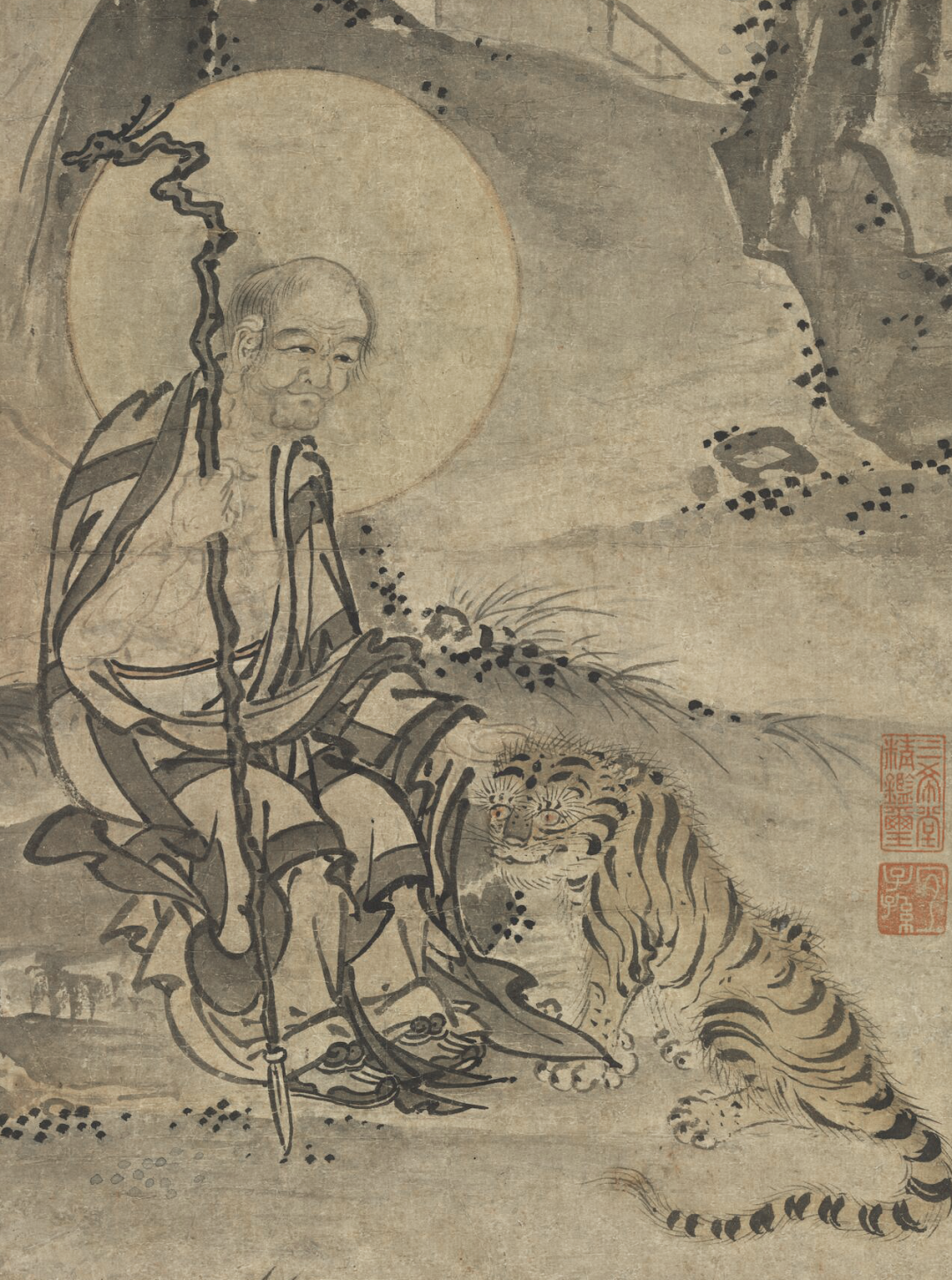 罗汉图|明·戴进