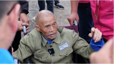 人物|这片土地,我曾守护过——98岁抗战老兵重返湘西战场