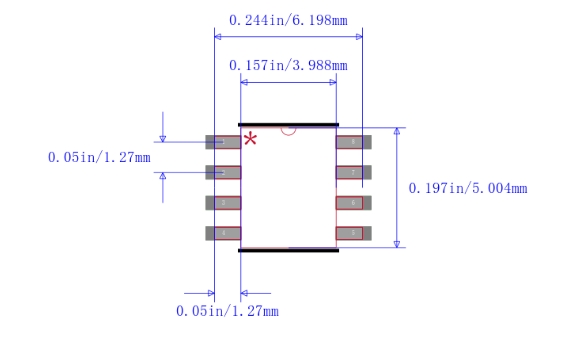 lm258adr(ti运算放大器)引脚图及中文参数