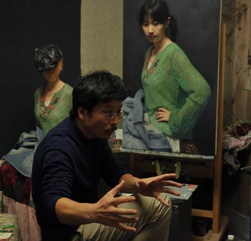 画家冷军:一幅肖像画了1年,模特忍不了跑了,后来画卖了7015万