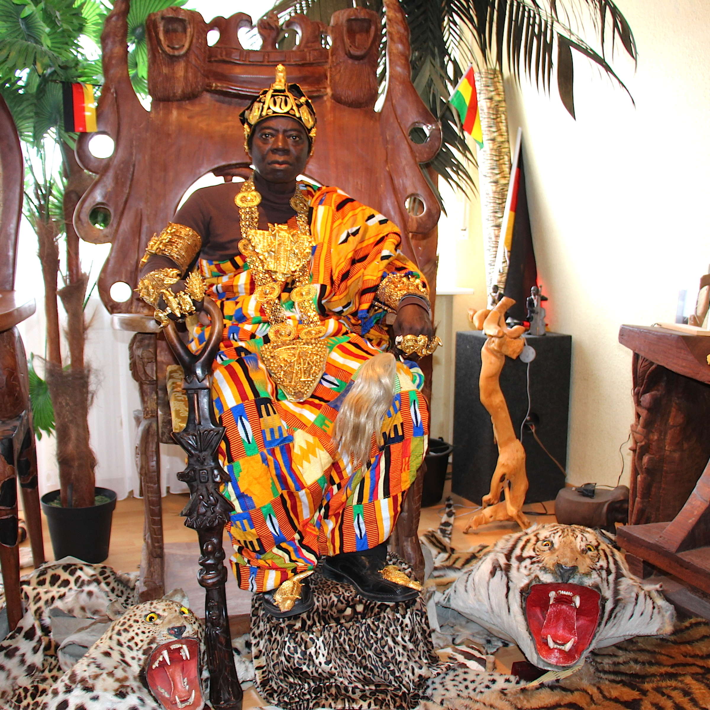 霍霍埃部落是非洲小国加纳的一个半原始部