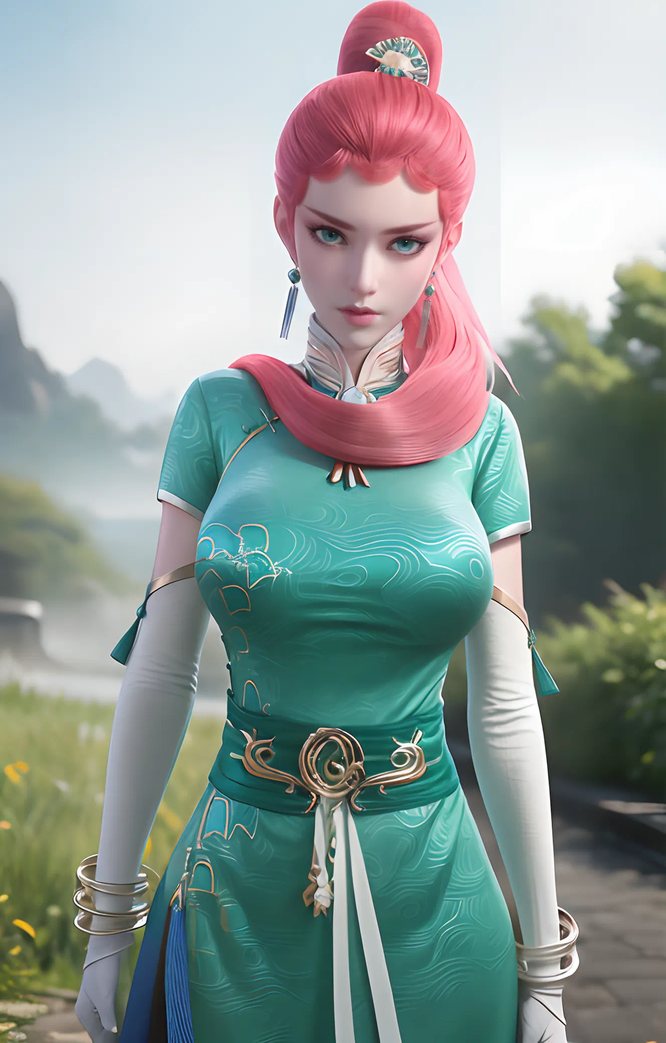 妖神记 这么凹凸有致的一位美女,聂离你下手有点重了啊