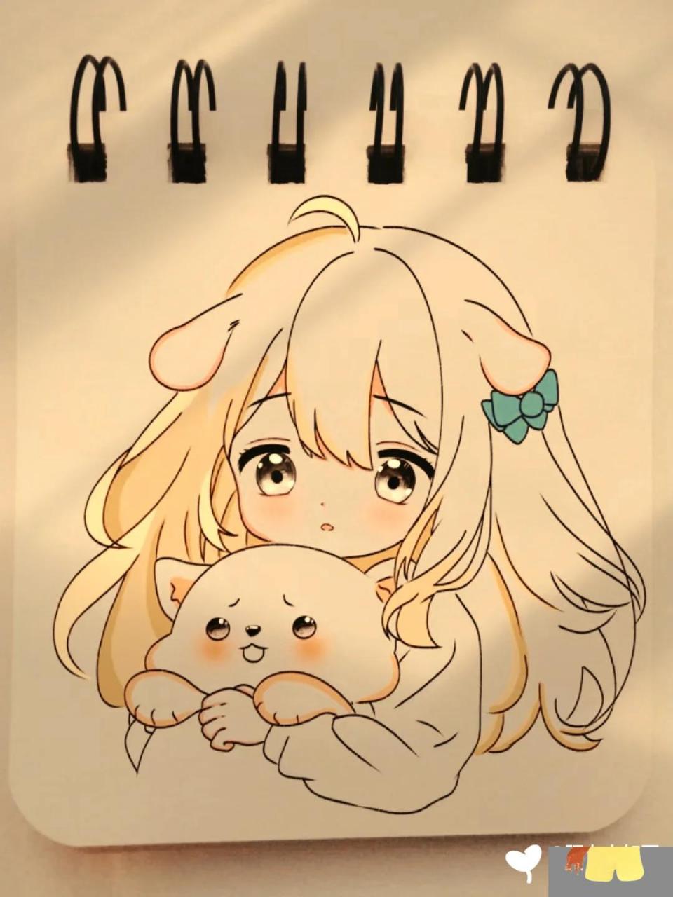 可爱q版人物简笔画合集来啦