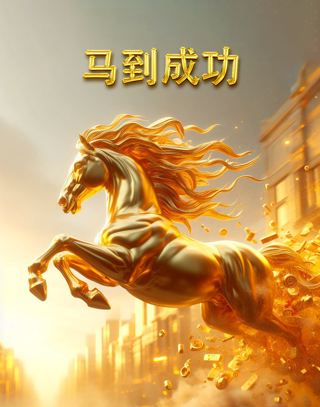 马到成功,这句充满力量与希望的成语,犹如一匹矫健的骏马,奔腾在成功