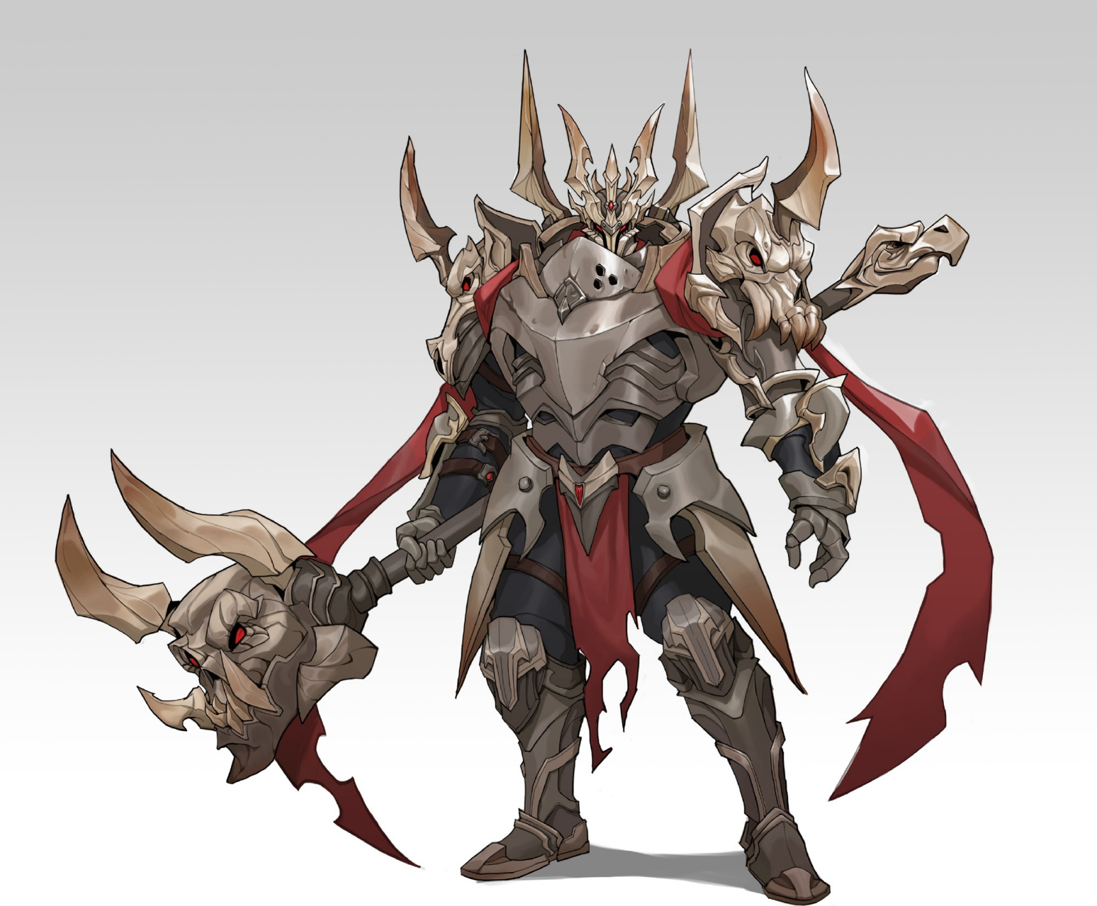 zeze200动漫人物设计作品欣赏,用流畅的线条描绘了奇幻世界中的战士