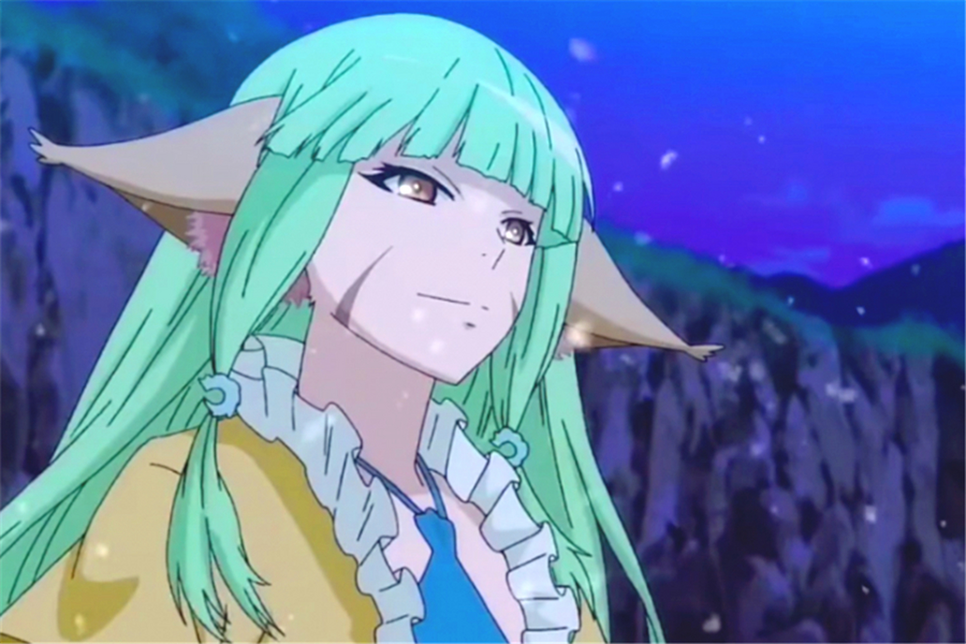 动漫中绿发美少女各具特色,如涂山容容智勇双全,常磐胡桃文静优雅,小