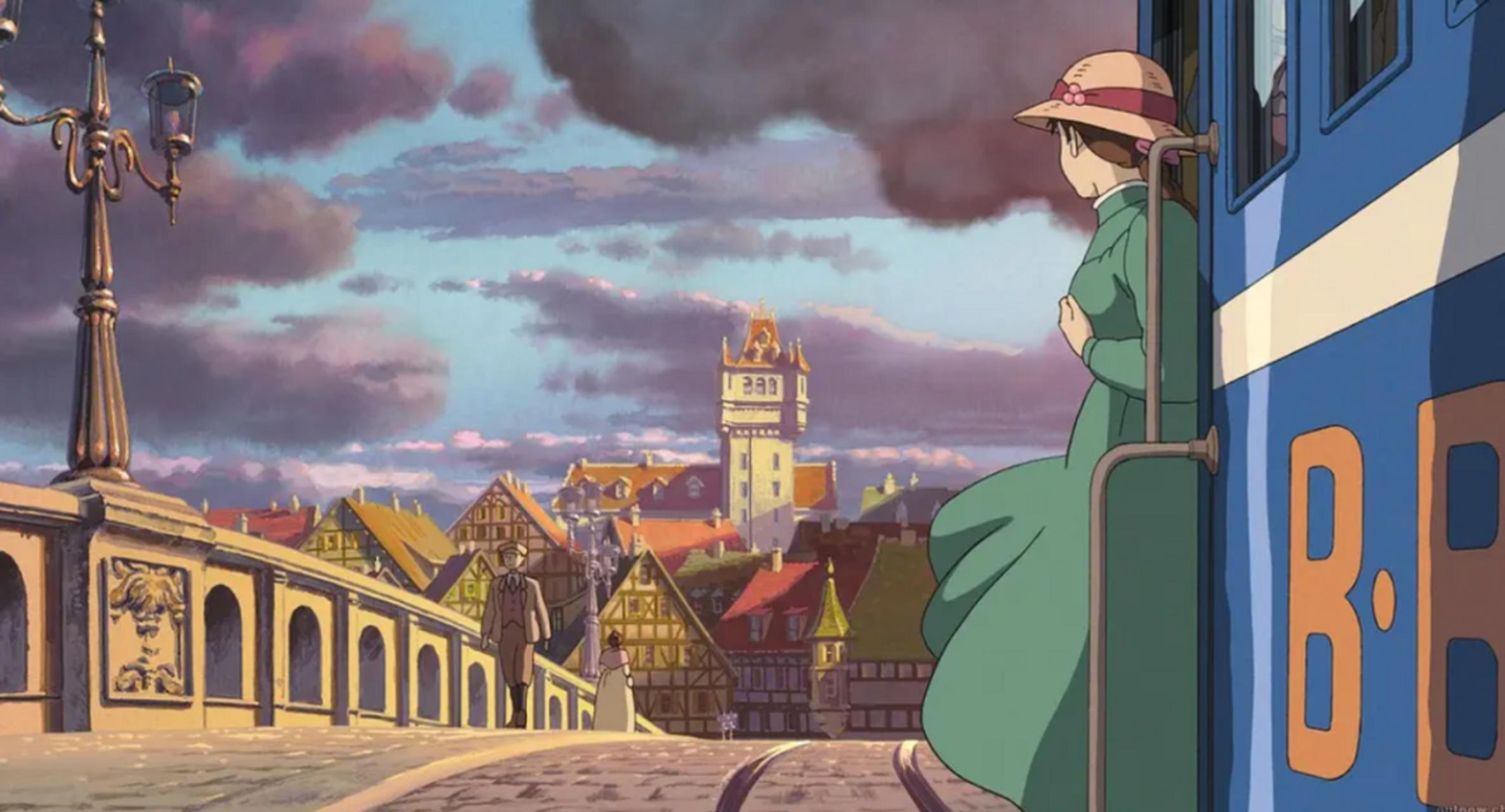 宫崎骏电影《哈尔的移动城堡》在中国热映,该片以成人爱情为主题,融合