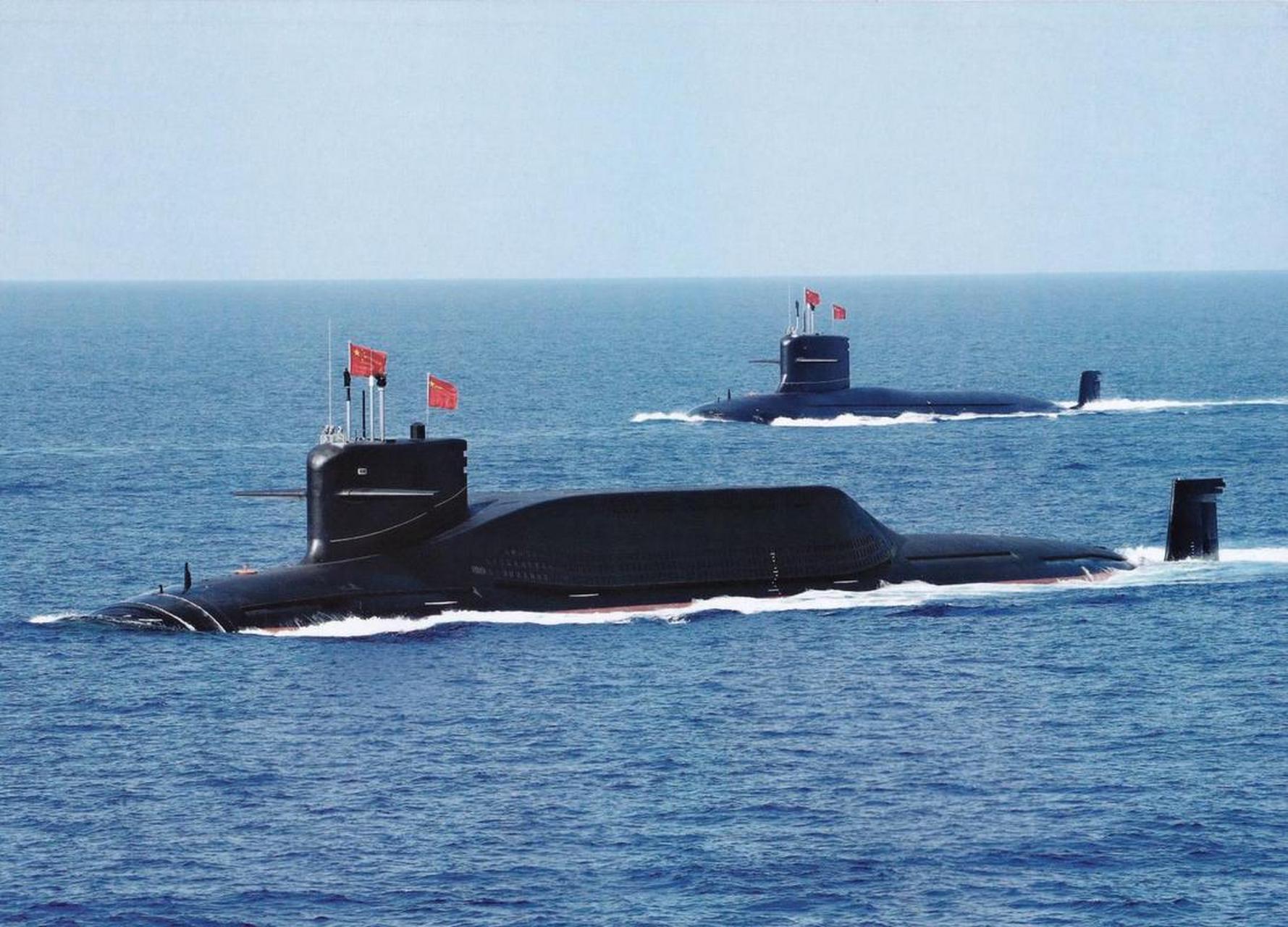 094a型战略核潜艇: 1,艇长:135米 2,潜航排水量:超过1.