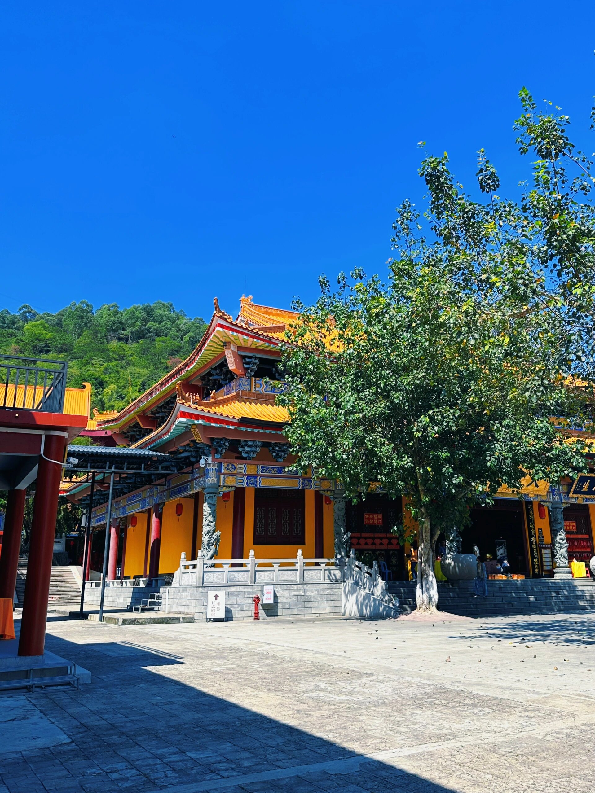 在惠州去清泉古寺祈福所求皆所愿 清泉古寺建于清朝顺治年间 寺庙规模