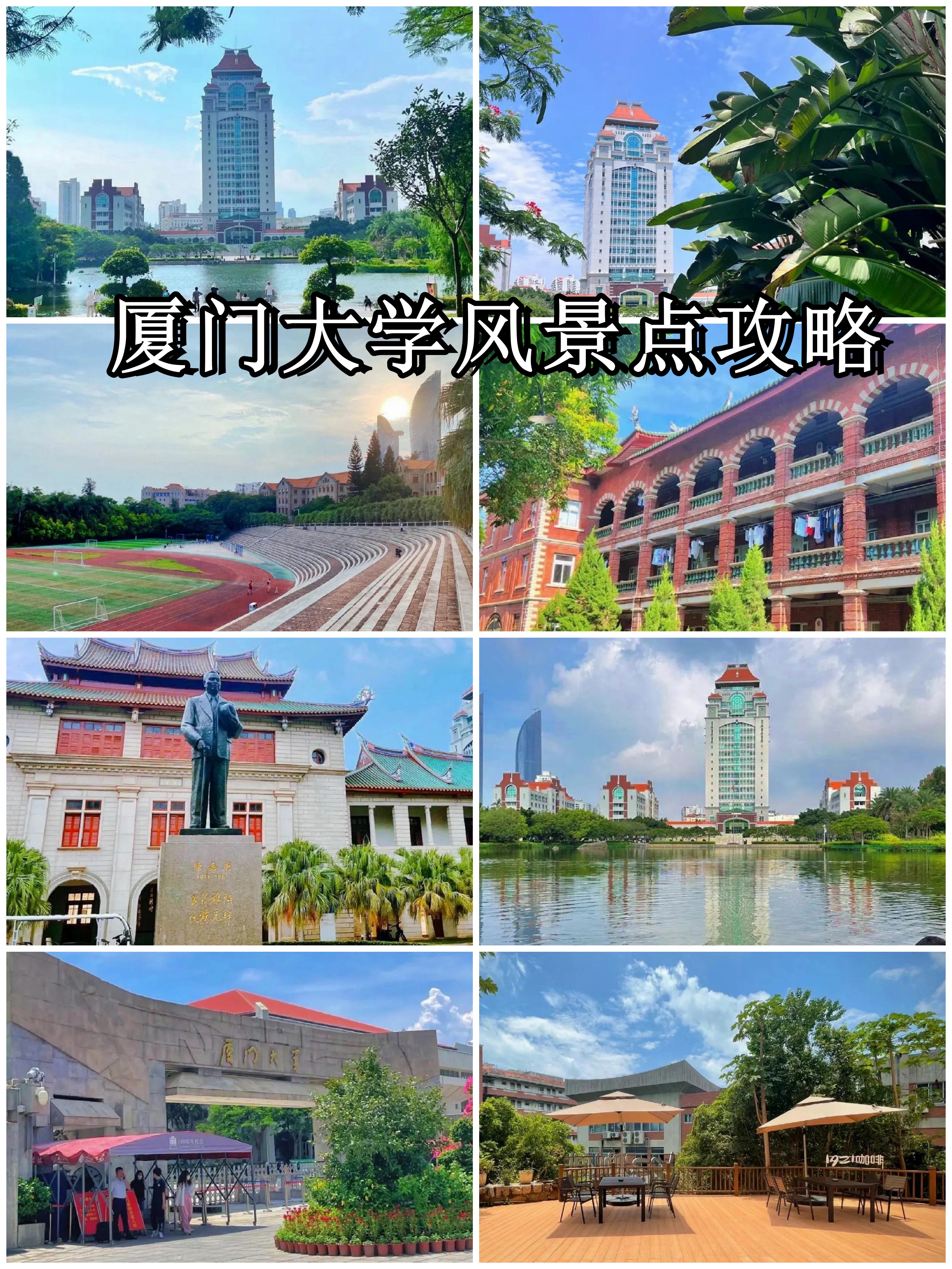 厦门大学这些景点超好逛