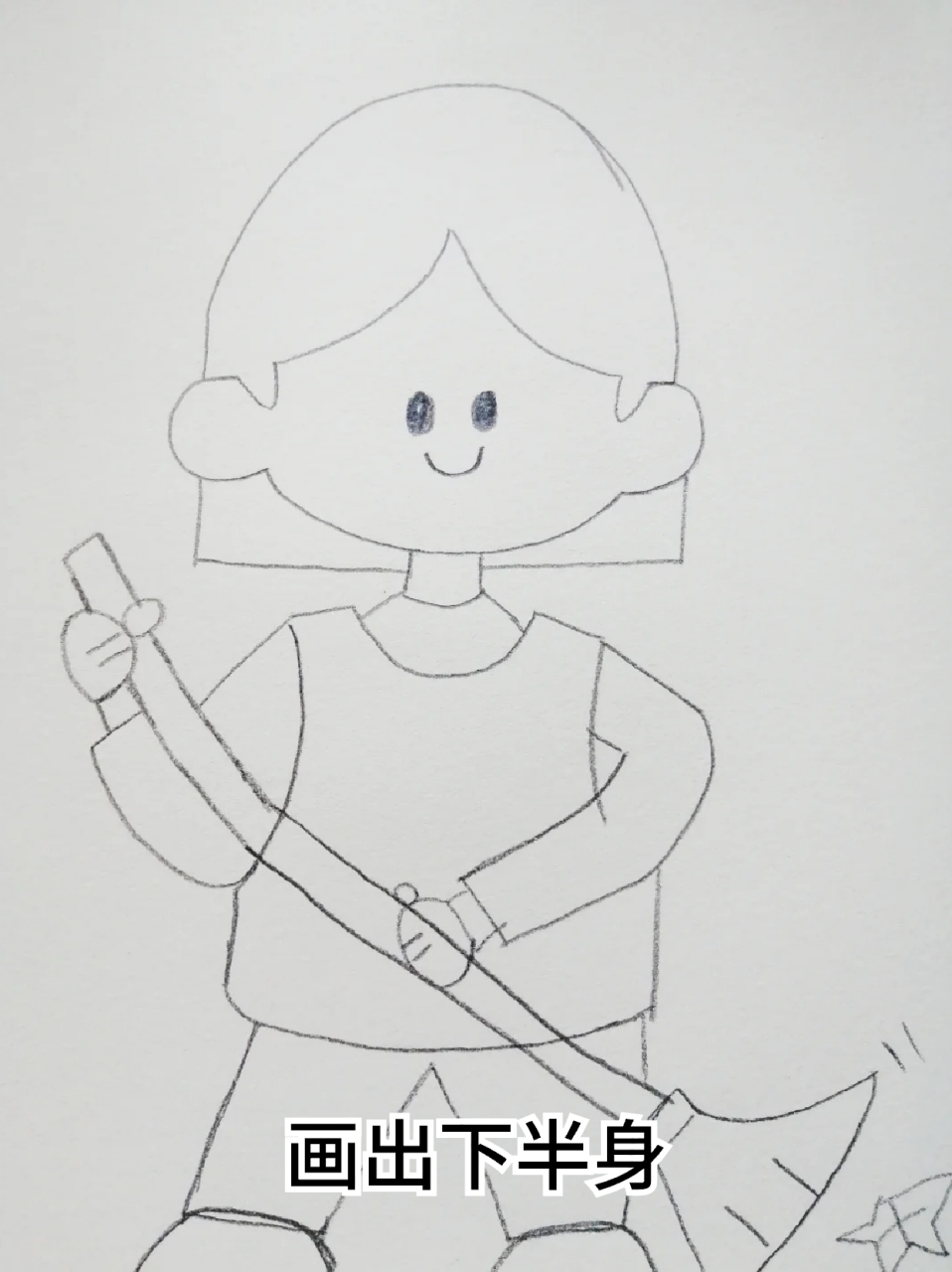 清洁工简笔画 96宝子们,五一劳动节转眼就要来了.