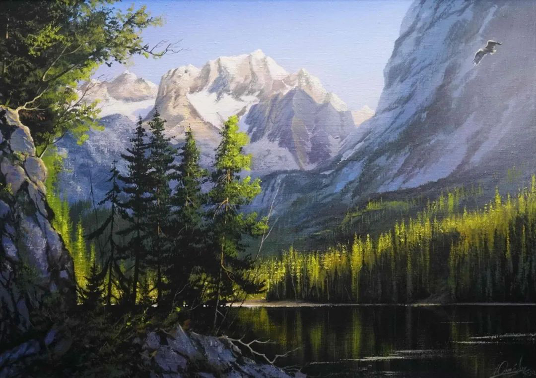 维克多的风景画,让人赞叹不已!