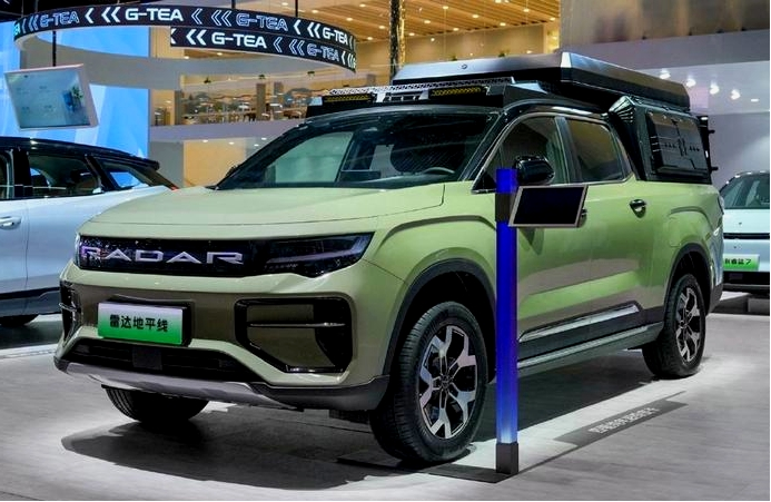 2024北京车展之商用车:皮卡类最多,轻客,客货两用,房车类次之