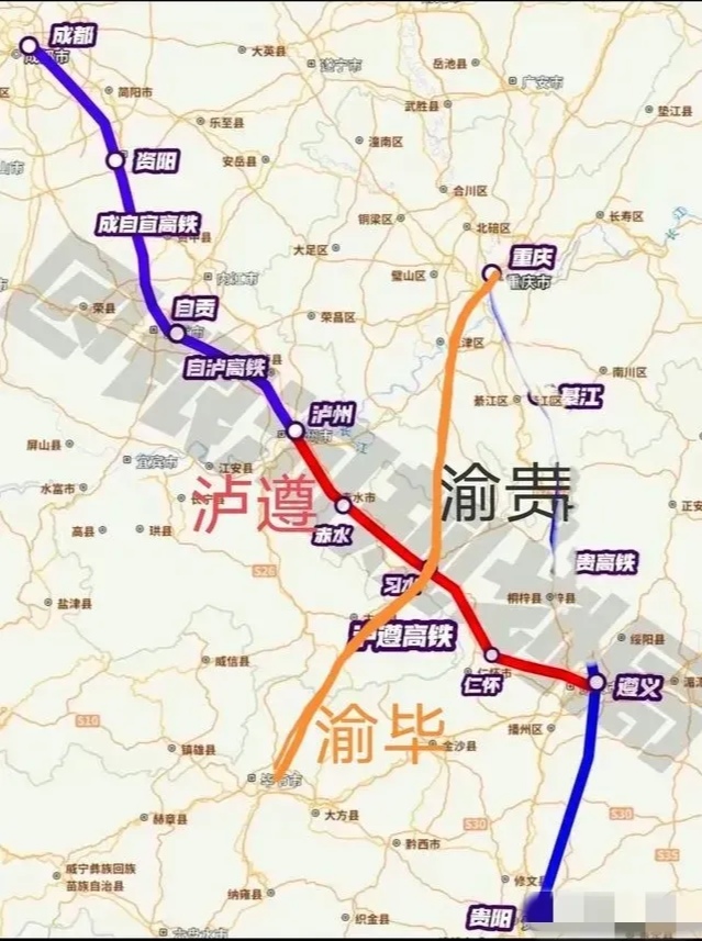 泸州高铁规划线路图图片