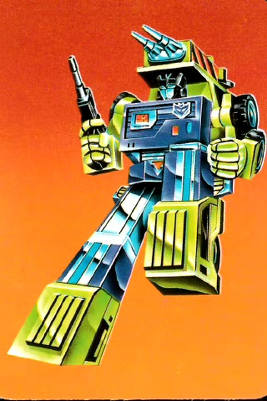 分享一组变形金刚角色插画作品,展现了霸天虎工程部队挖地虎以及他们