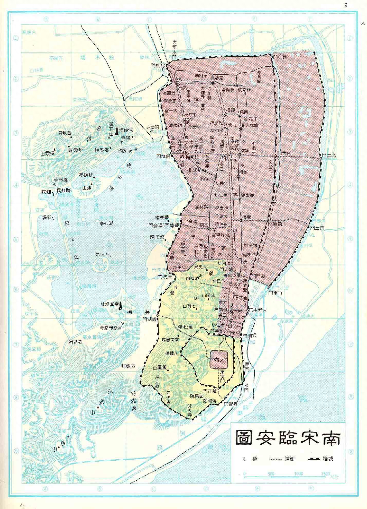 从长安,洛阳到北京,南京,中国古代都城的规划设计图纸