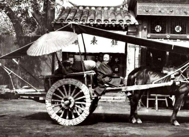 民国时期的人力车图片
