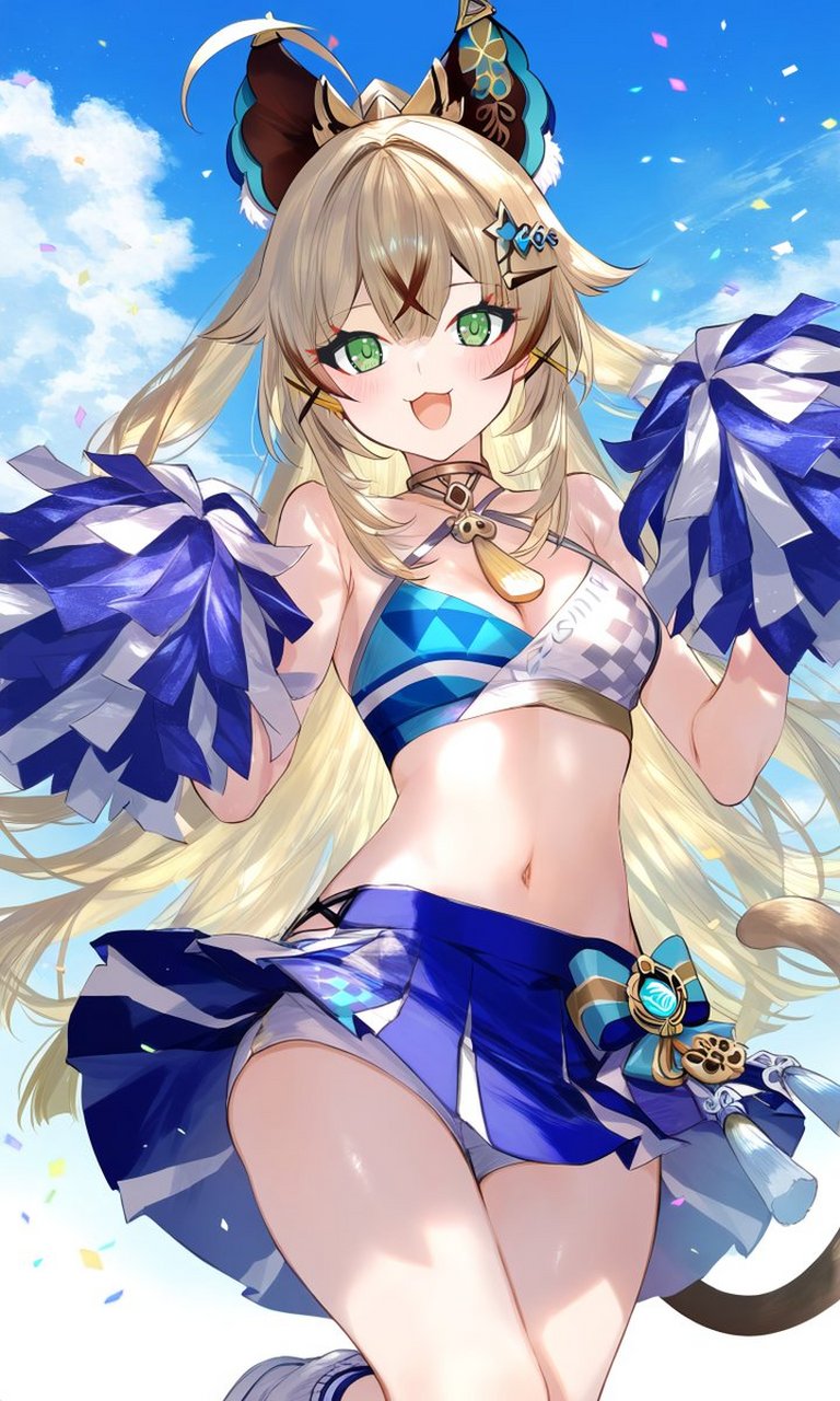 为你加油的绮良良 画师:ぽょん