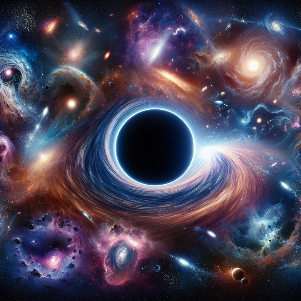 它说不定正在眼前,就像宇宙世界黑洞深渊宇宙黑洞宇宙神秘相互制衡