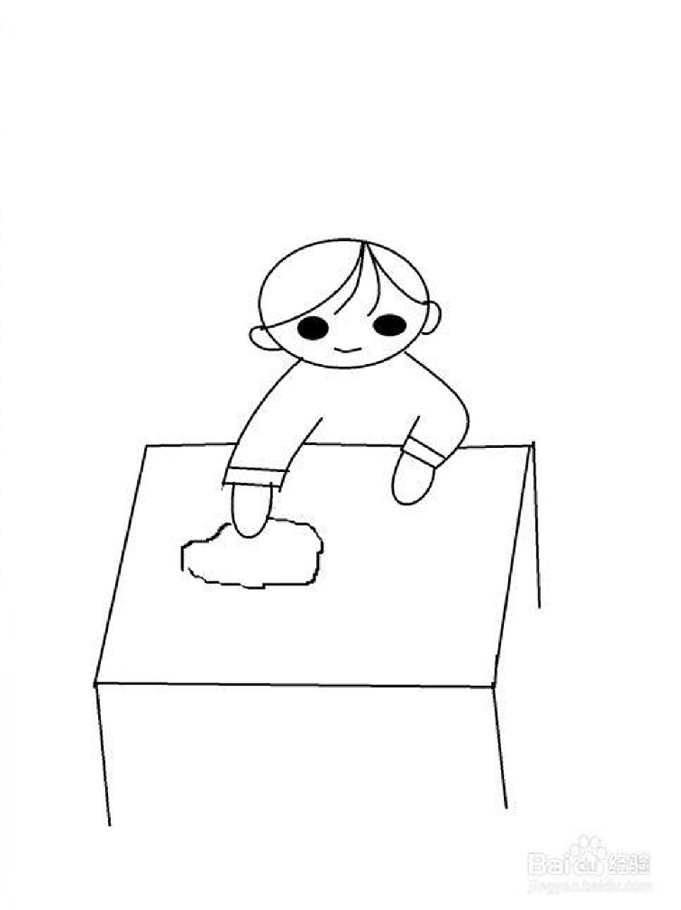 擦桌子简笔画 03现在劳动教育课已经要正式列入课程了,我觉得这是件