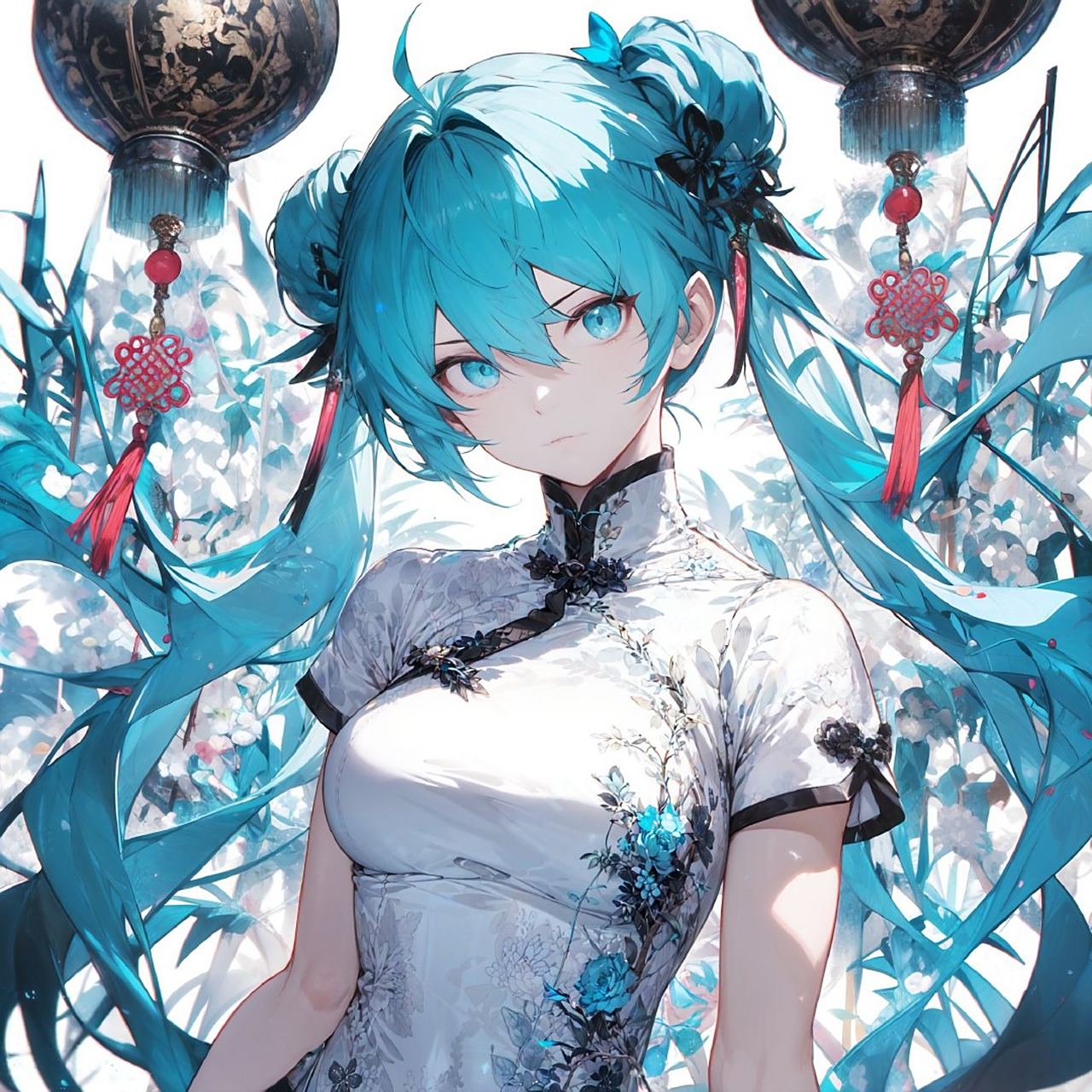 旗袍初音未来这也太好看了[期待]