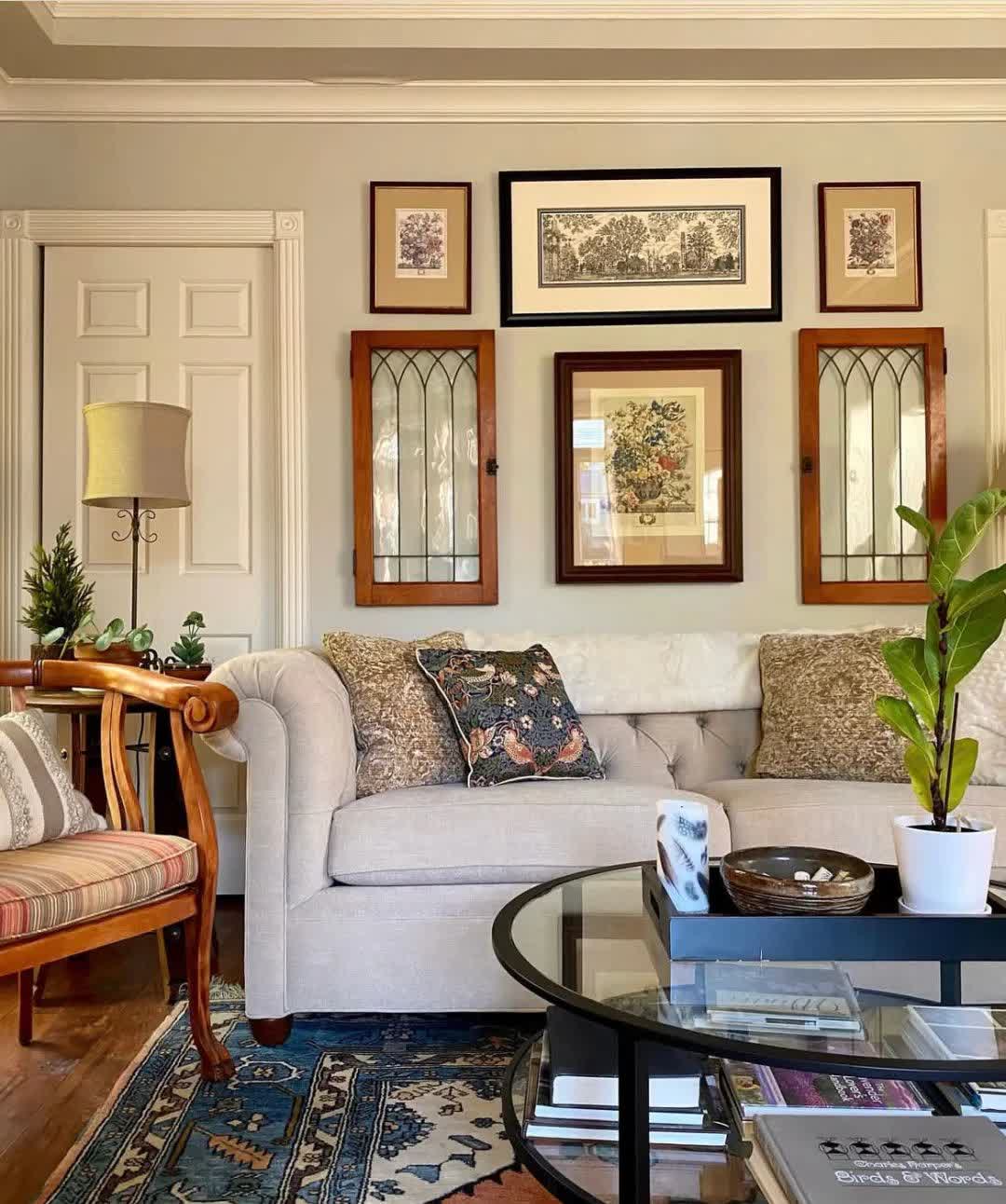 美国一退休太太乡村的家,布置简洁复古,柔美温馨,太有格调了