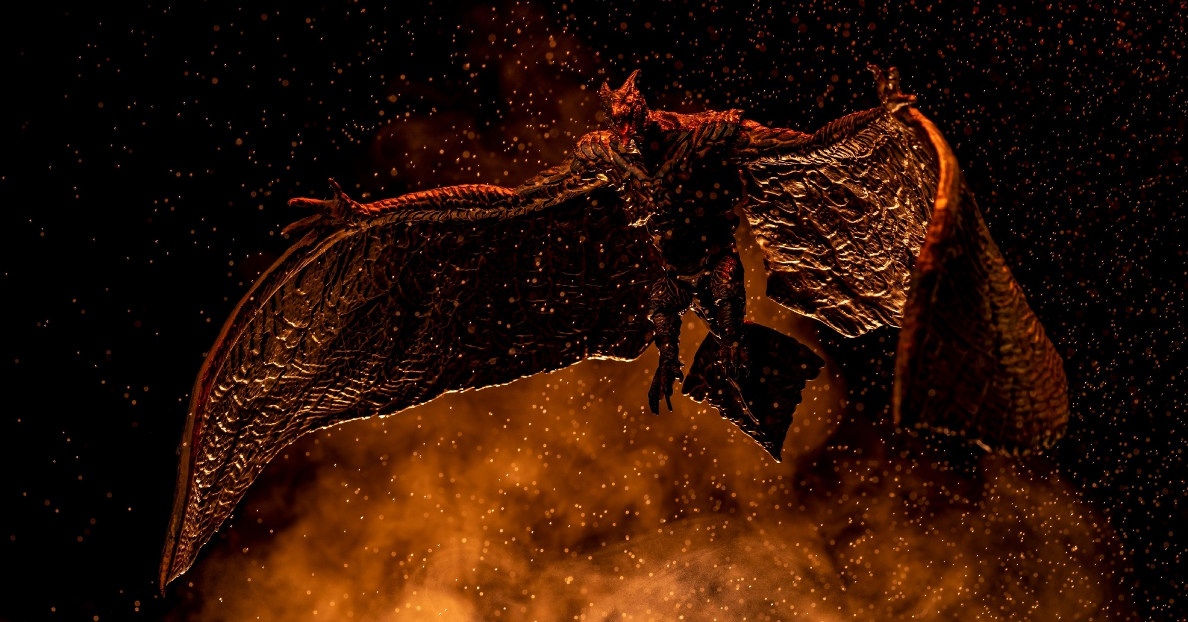 模型欣赏:海雅模型 拉顿,角色出自电影《哥斯拉:怪兽之王》,是被封印