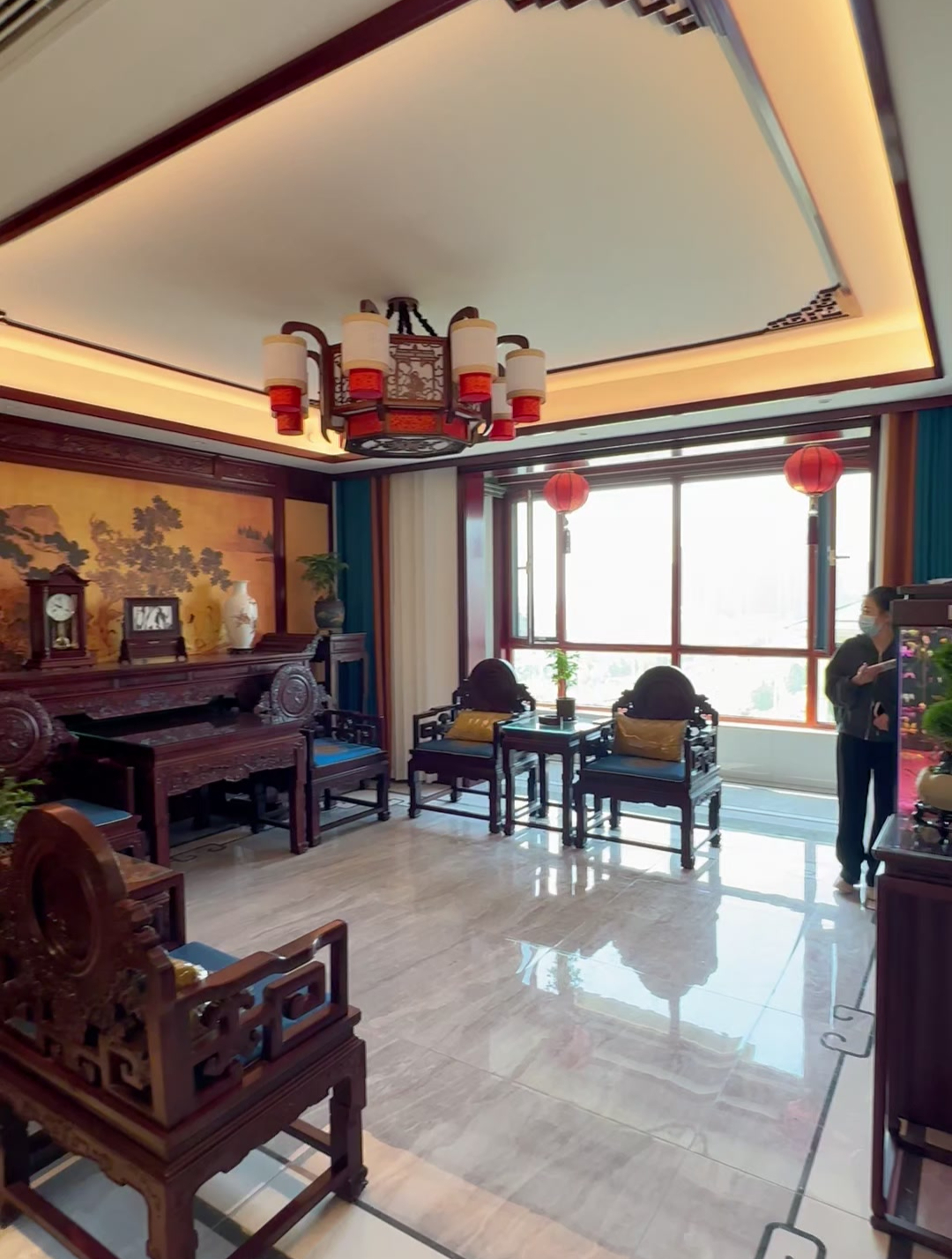 自建别墅的中式装修越看越上头