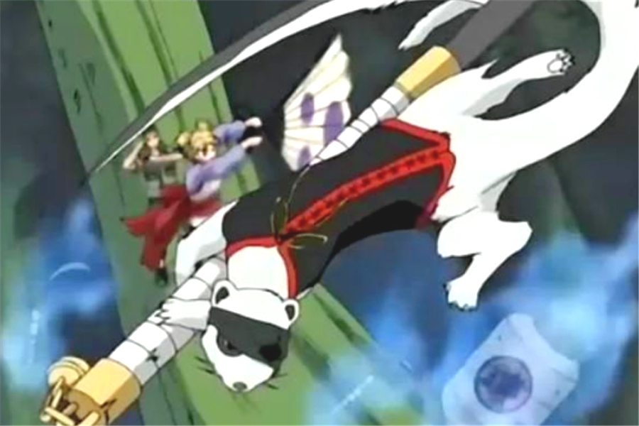 帕克是追踪型通灵兽,镰多利背大镰刀攻击敌人,熊猫体型巨大但憨态可掬