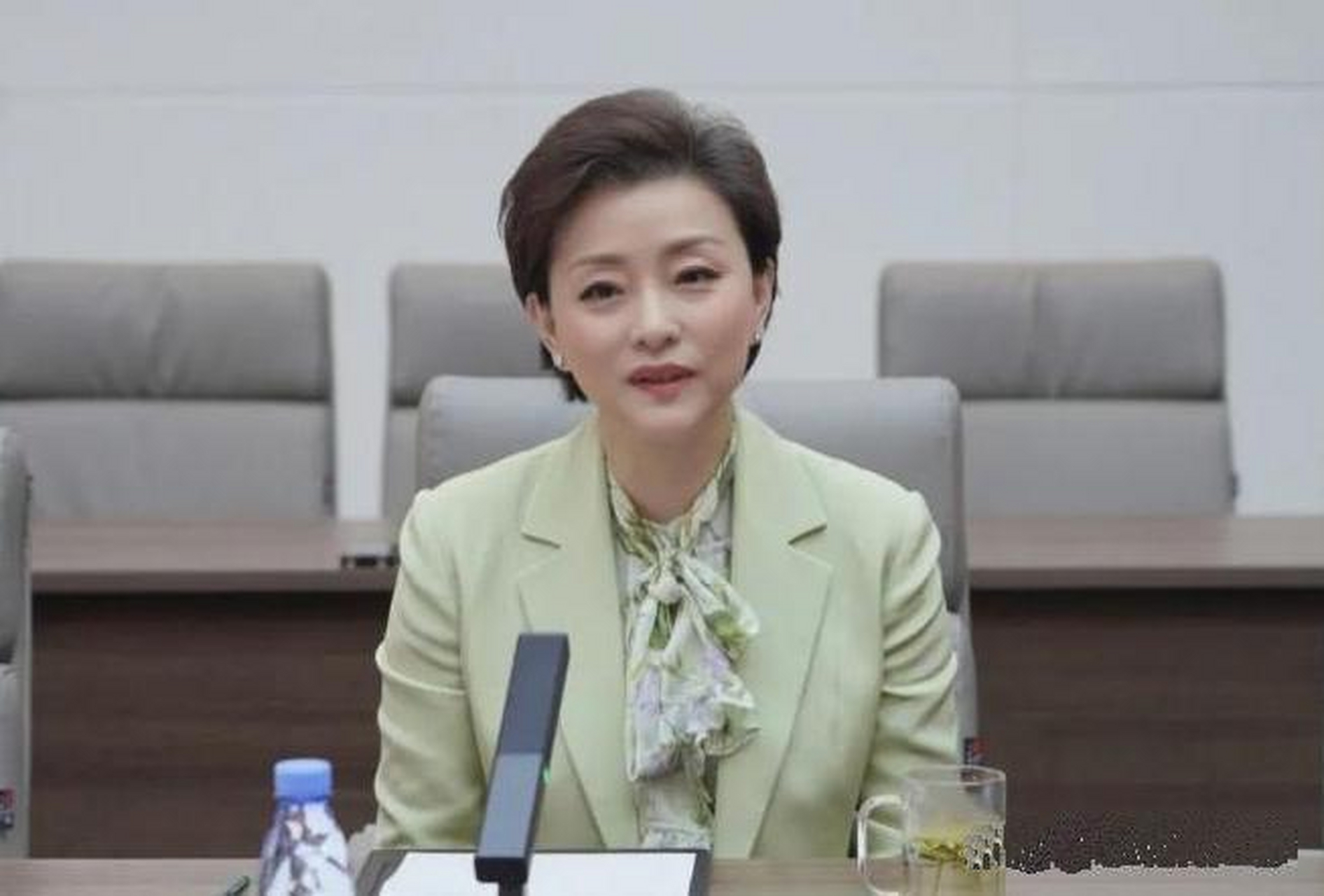 近日杨澜和老公吴征出席活动,吴征身材臃肿,杨澜知性美丽