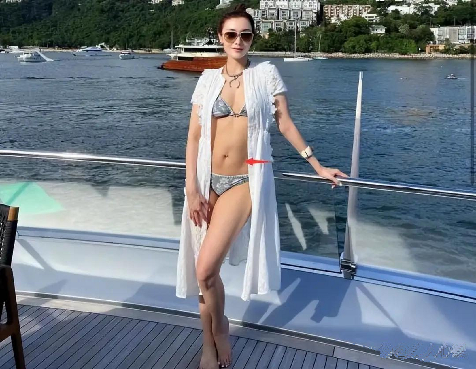 李嘉欣游艇照片