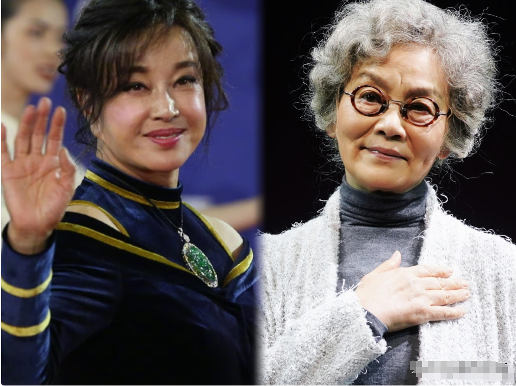 刘晓庆(74岁)vs 潘虹(70岁)