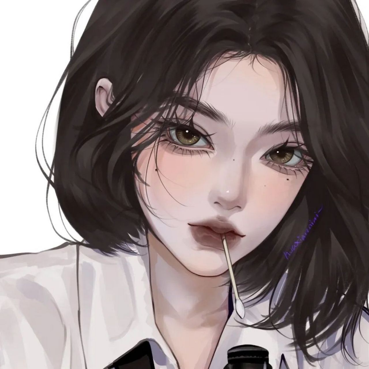 暗黑甜辣手绘头像