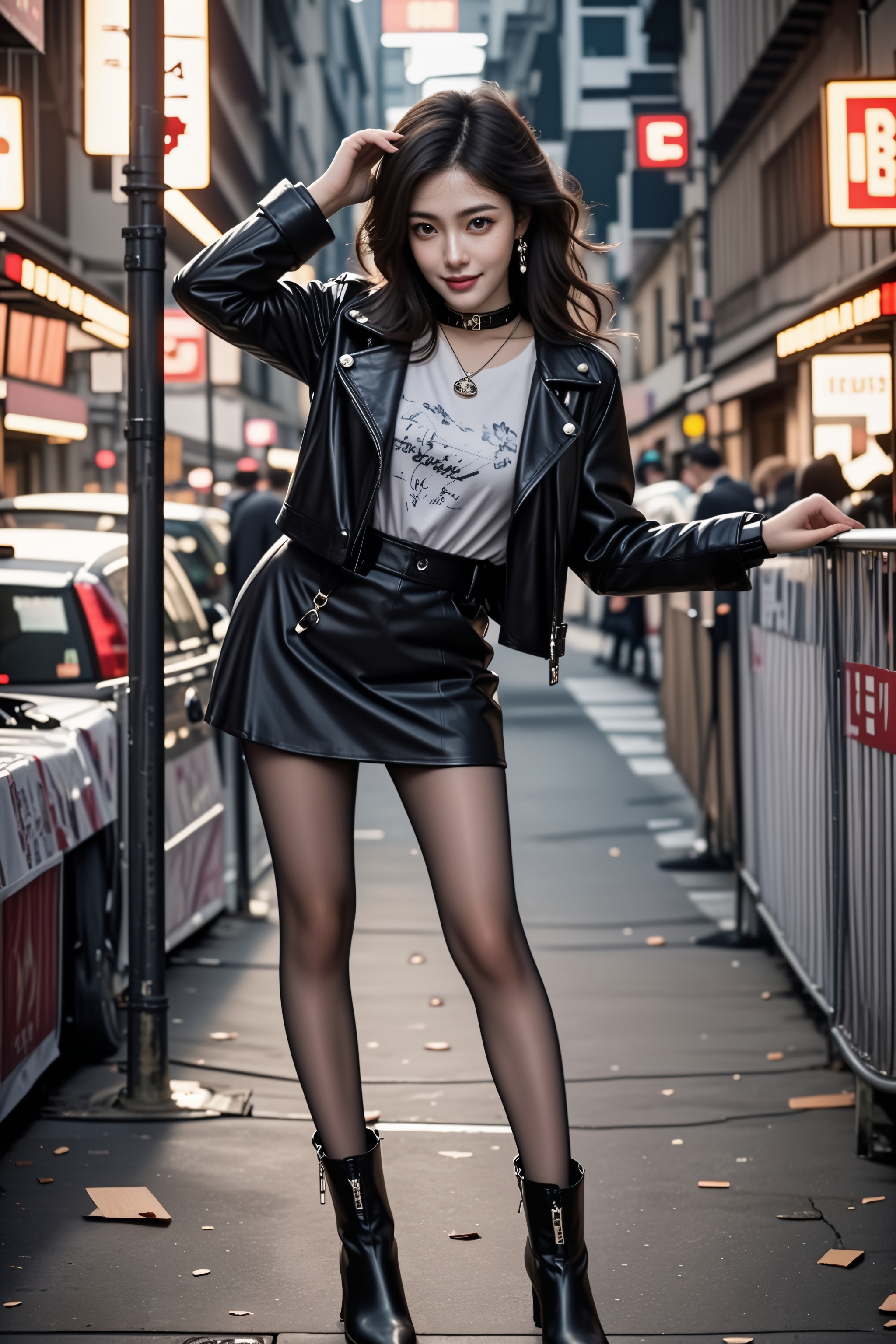 美女晨跑