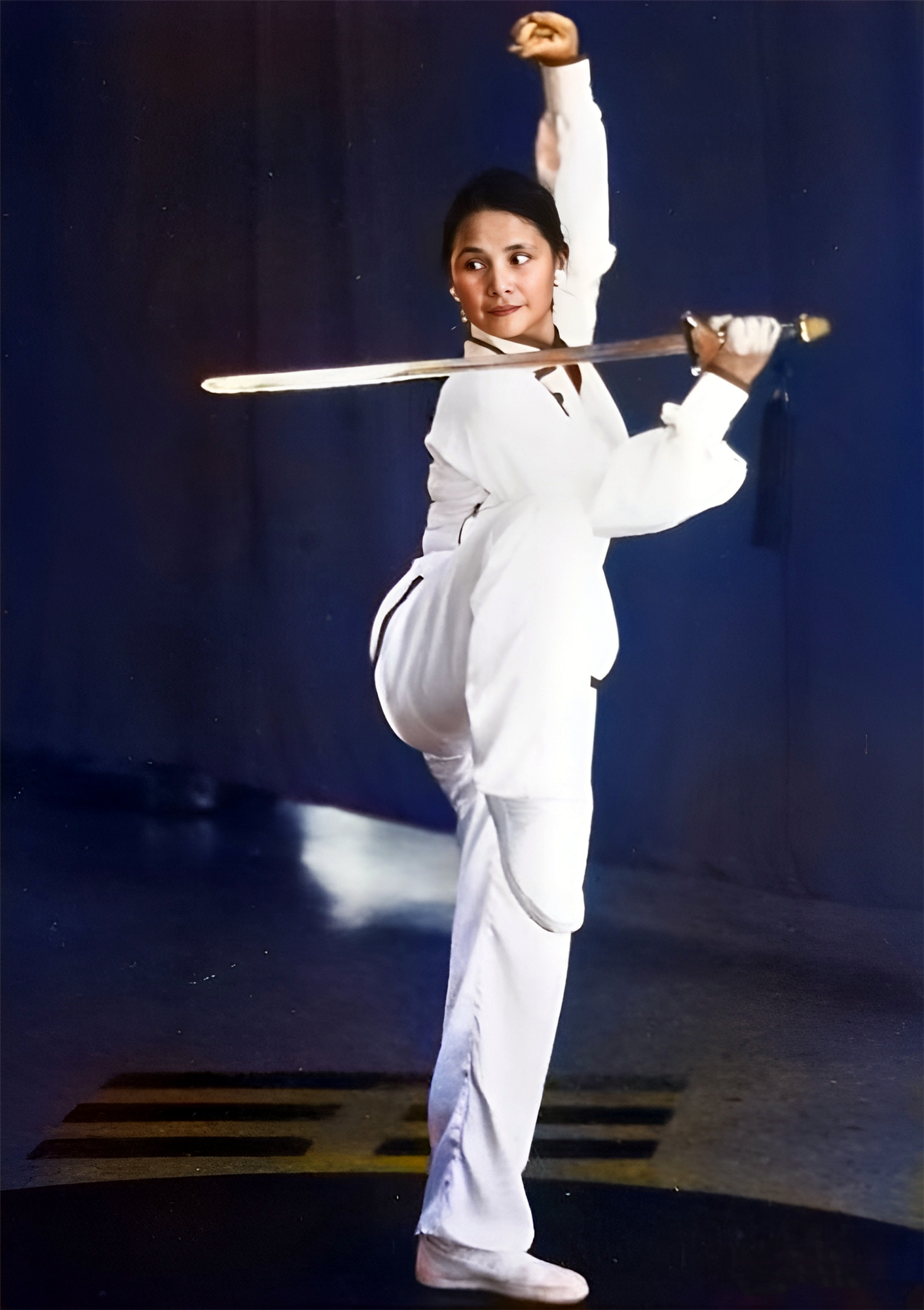 她有一个令人耳目一新的名字麦宝婵